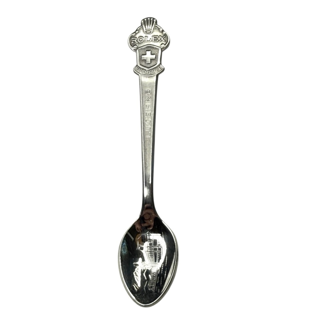 Vintage Rolex Souvenir Bucherer of Switzerland Spoon